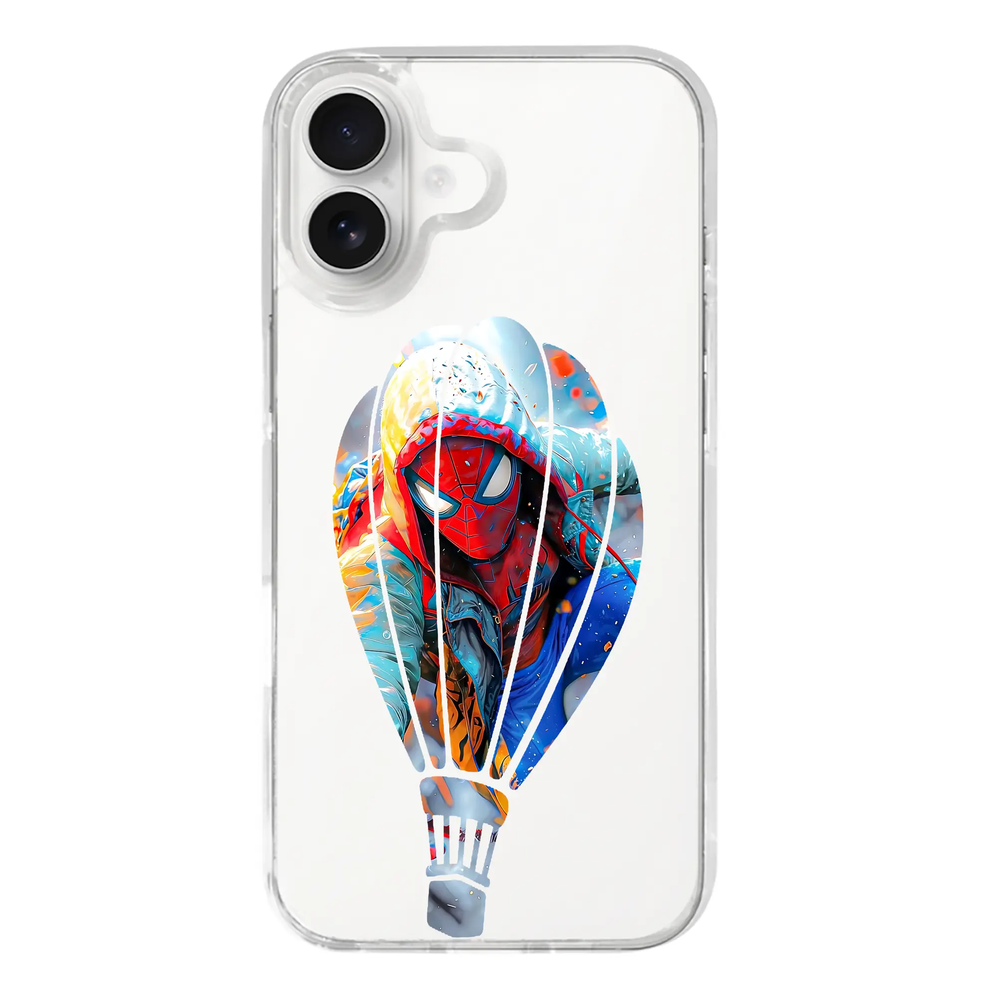 アベンジャーズ (Avenjāzu) グッズ スパイダーマン（Spider-Man） - iPhone 17シリーズ 透明スマホケース – 薄型・耐衝撃・精密フィット保護カバー
